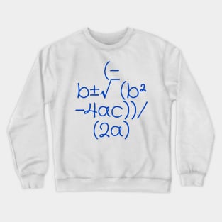 Quadratic Formula Crewneck Sweatshirt